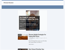 Tablet Screenshot of michael-bracken.com